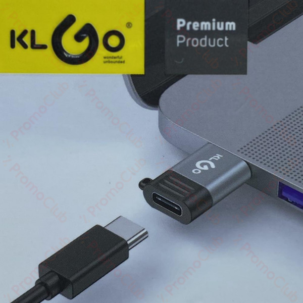 Преходник KLGO HB-4, Type-C към USB, PREMIUM PRODUCT